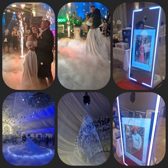 Oglindă magică/laser/Baloane cu fum/Artificii/Fum greu/Arcade/Baloane