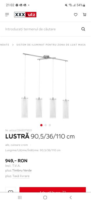 Lustra,corp iluminat 5 brate, candelabru