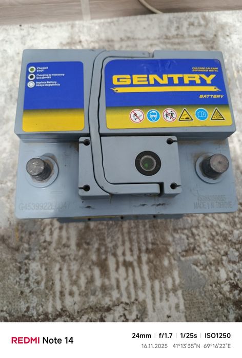 Аккумулятор GENTRY