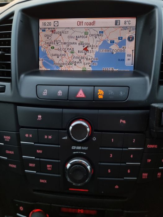 Navigatie color opel insignia