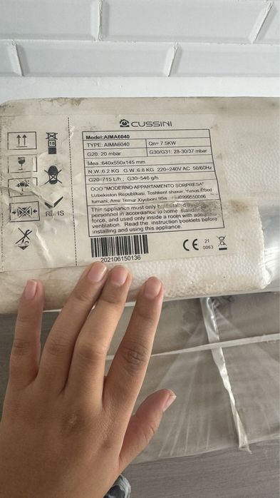 Новая Газплита . Духовка и газовая панель