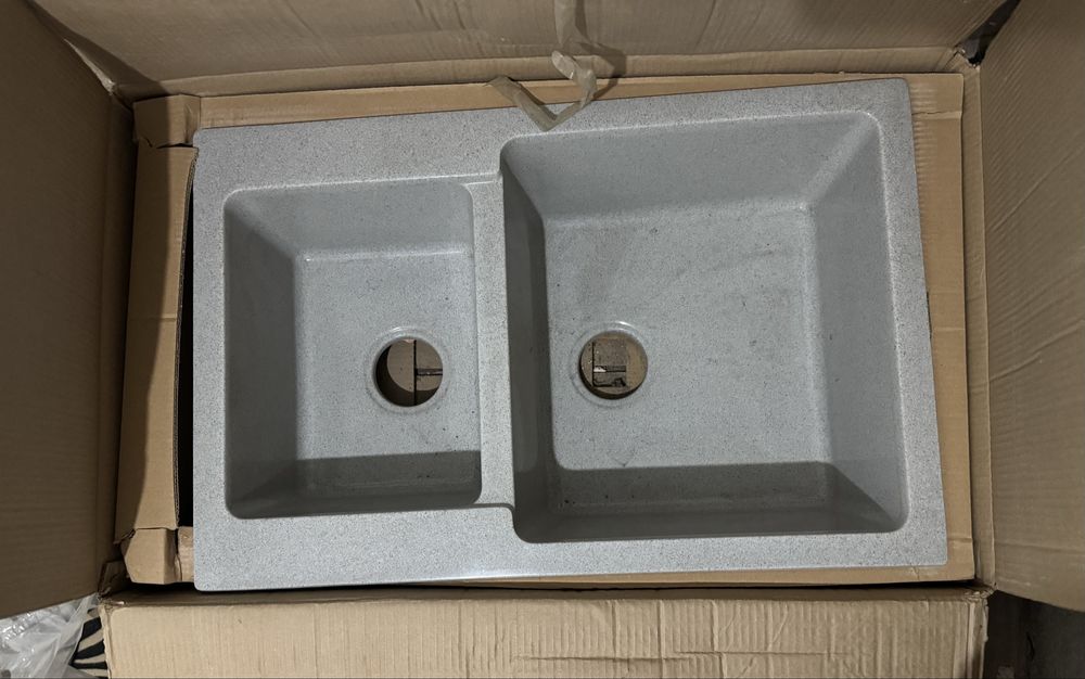 Продам раковину для кухни , новое, под камень