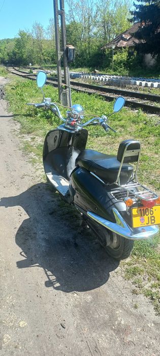 Scuter electric negru