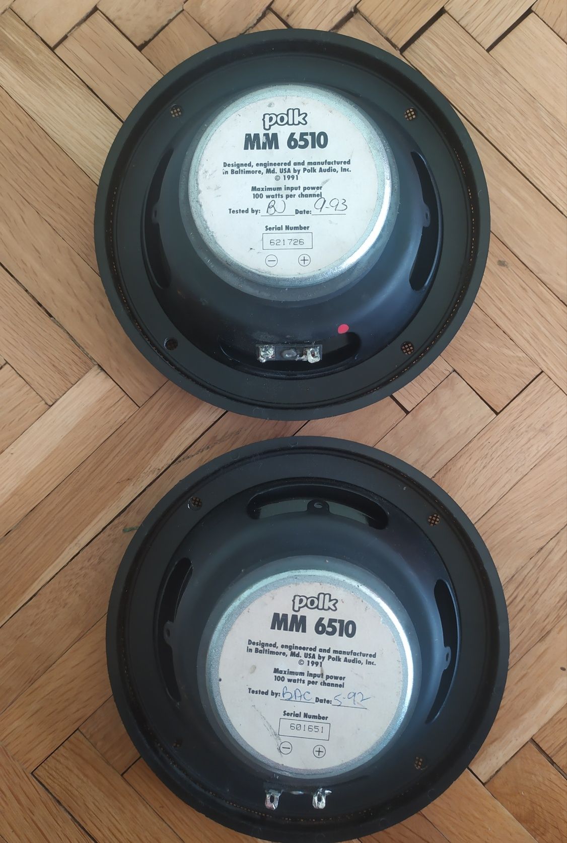 Авто тонколони POLK MM 6510