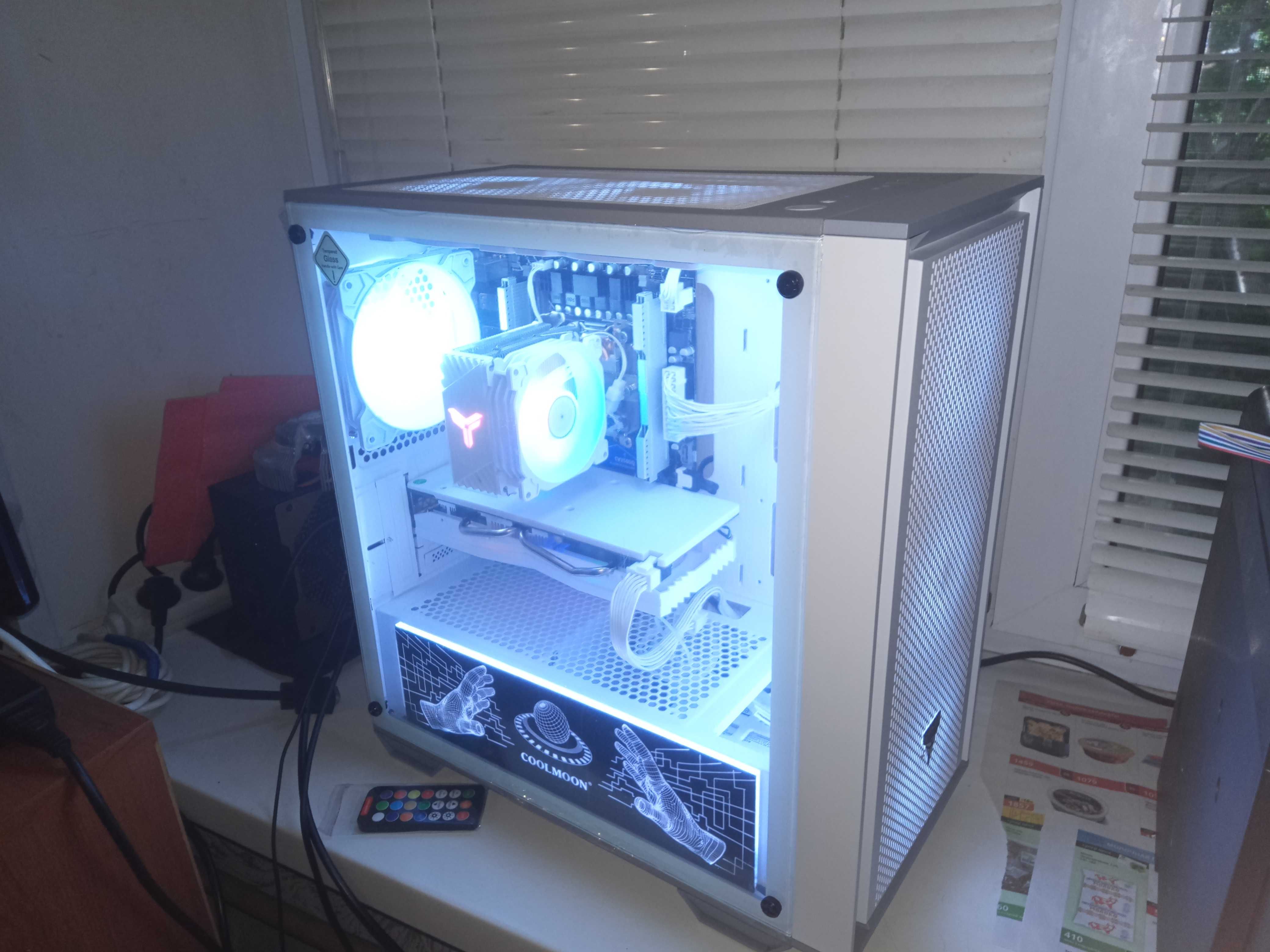 Игровой компьютерный блок/Core i7/DDR4 16Gb 2666MHz/RX 580 8GB/ssd 512