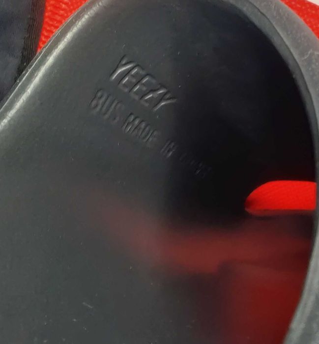 Yeezy slides, culoarea: negru, marimea: 41