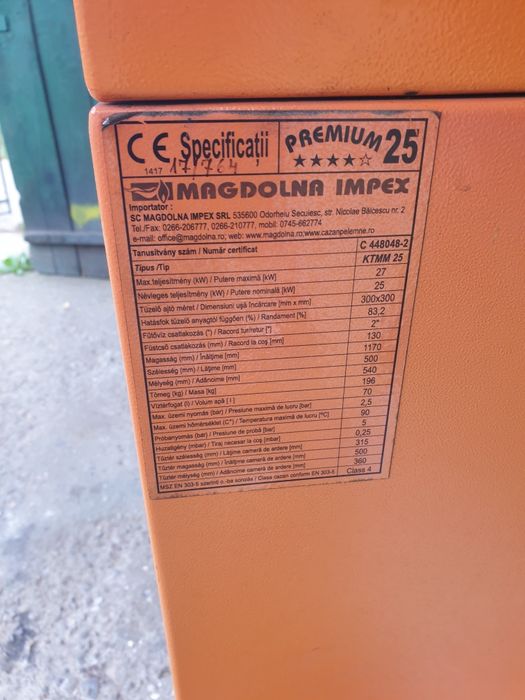 Centrala pe lemne