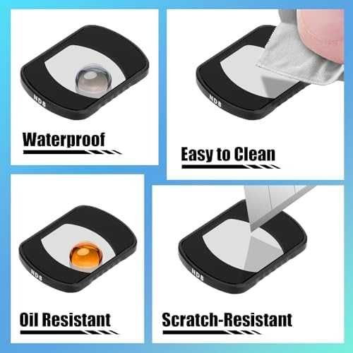 Нов комплект 6 броя ND CPL UV филтри за DJI Osmo Pocket 3 HD стъкло