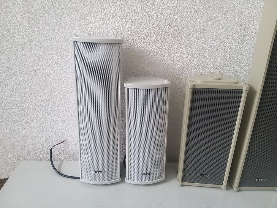 Колонки для фона уличные внутренний