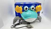 ПРОМО! Dancing Crab Toy Интерактивна играчка пълзящ и пеещ рак