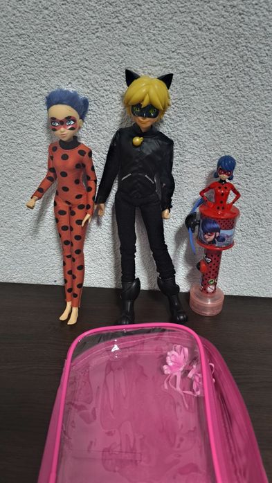 Jucarii Copii Buburuza si Motan Noir + Ventilator Buburuza