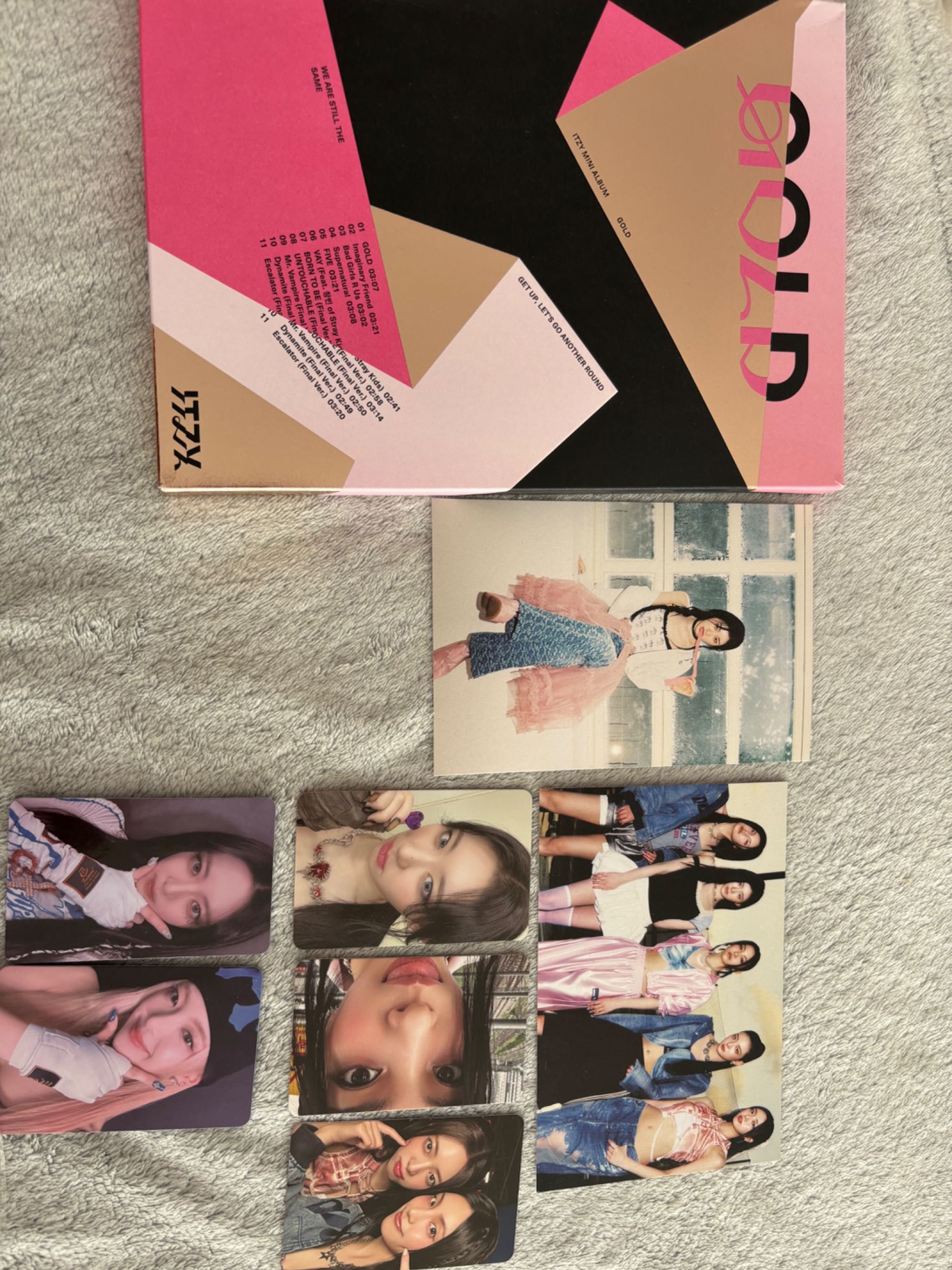 (K-pop)ITZY Gold album