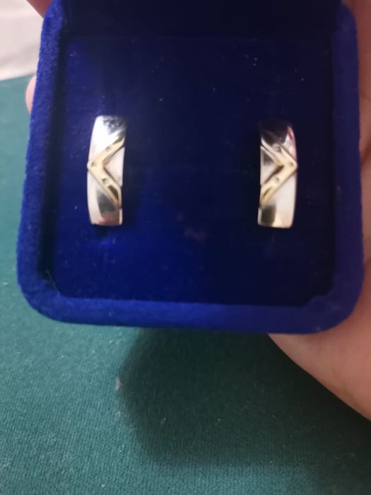 Сережки серебро.Соколо