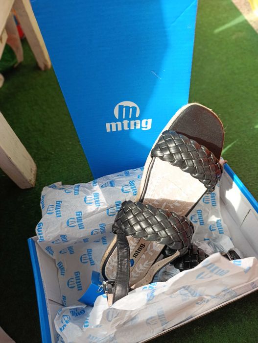 Дамски сандали тип еспадрили