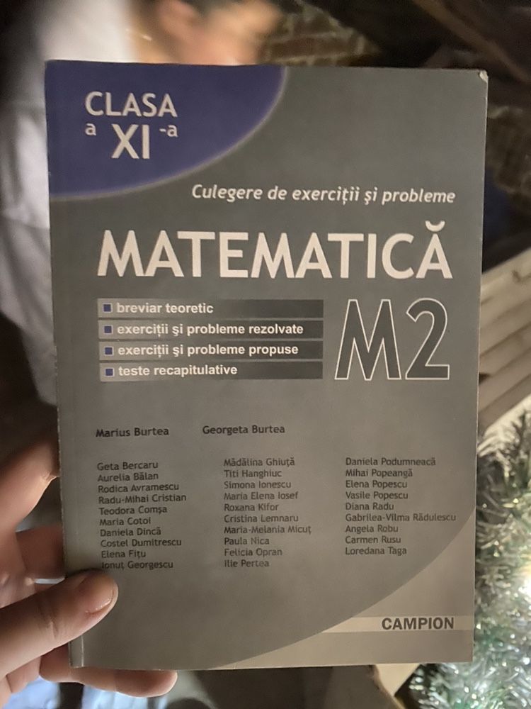 Culegere Exercitii si probleme Matematica M2 clasa a XI a