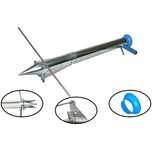 Plantator Manual - Semanatoare Rasaduri Inox ( Plantezi din Picioare )