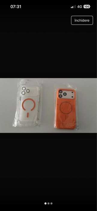 Huse Iphone 17 Pro Max (se vamd si separat)