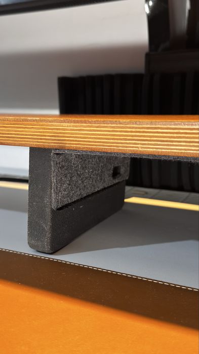 Desk Shelf Raft Birou Etajera Monitor Stand Lemn Masiv Setup Productiv