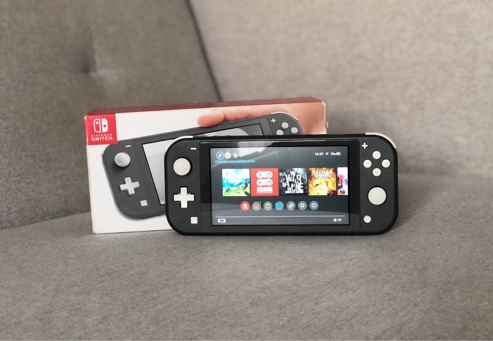 ПРОШИТЫЙ Nintendo Lite  + Чехол (Отправлю по РК
