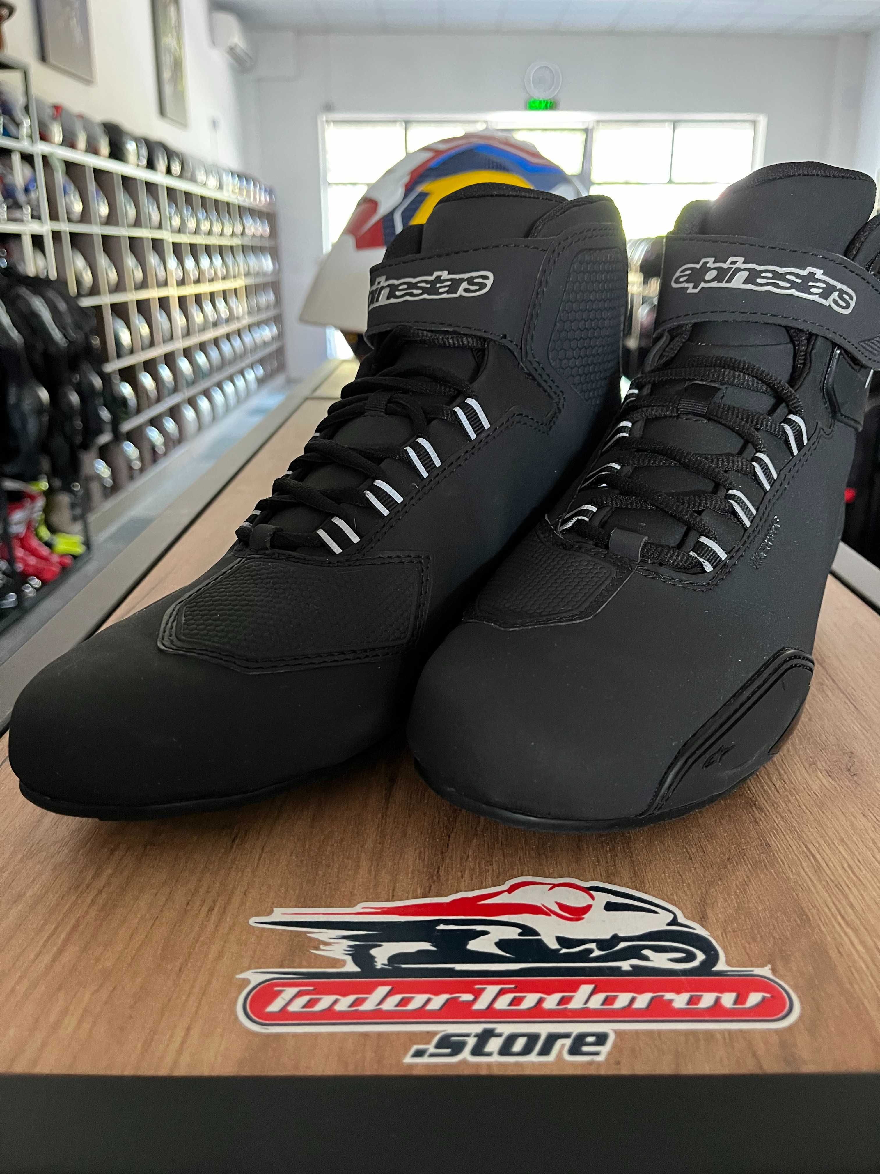 Мото боти ALPINESTARS SEKTOR ,44, като нови,протектори,оригинални