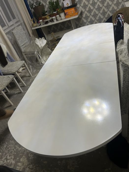 Стол сатылат тек стол ұзындығо 2,50+м ені 1м