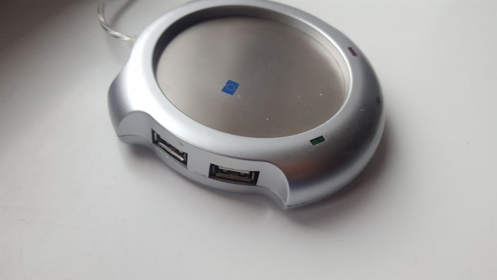 Plita incalzitor  ceasca cana pahar usb cu usb splitter pentru birou