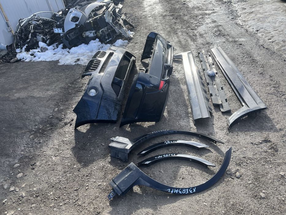 Предна задна броня бмв х3 е83 фейслифт ( bronq bmw x3 e83 LCI )