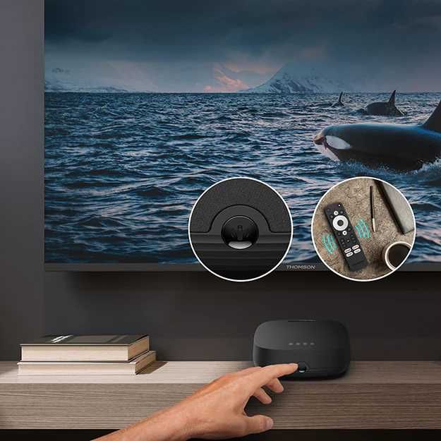 MediaPlayer TV THOMSON Streaming Box Plus 270. 4K. Google TV. Wi-Fi