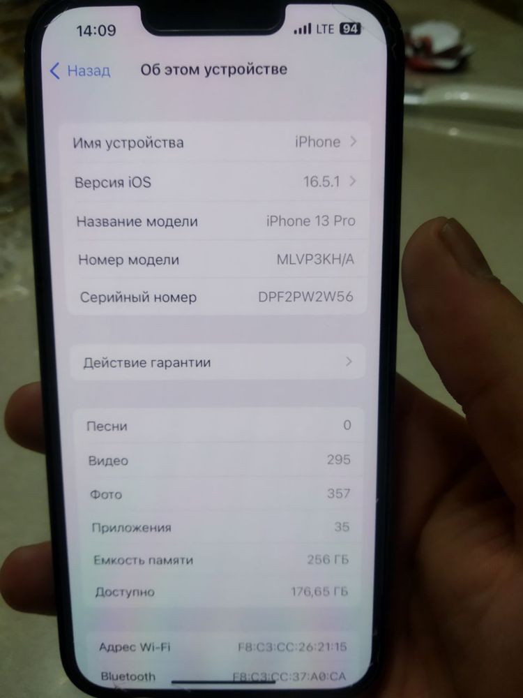 Iphone 13 pro 256gb