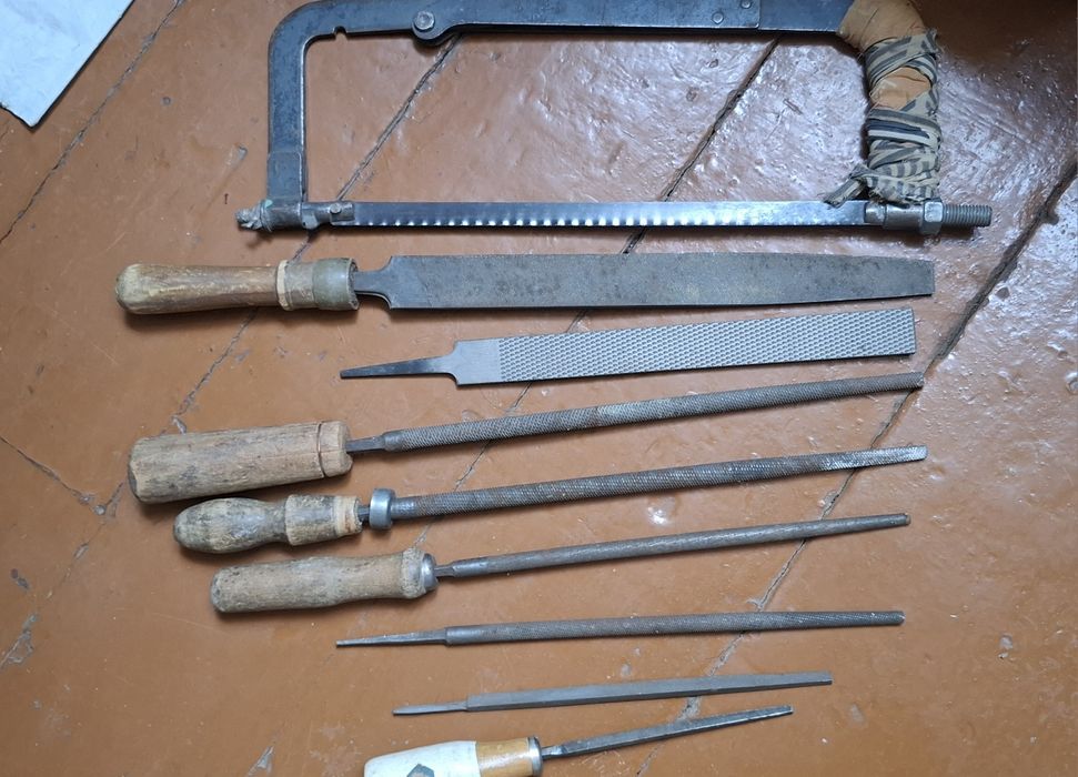 Напильники разных размеров