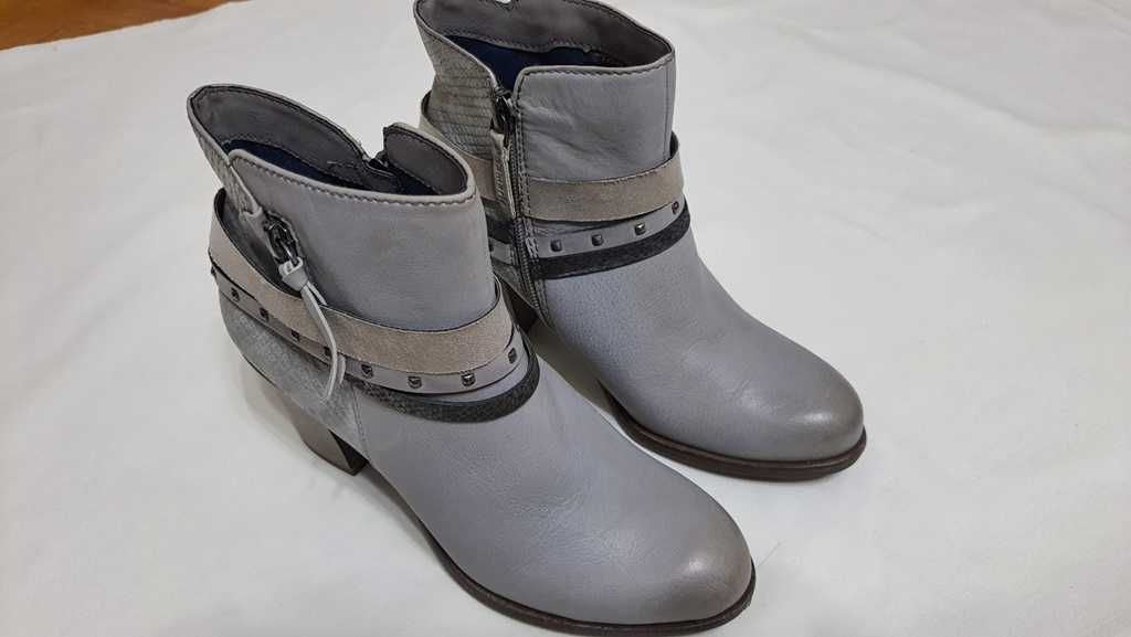 Botine elegante piele naturala de la TAMARIS marimea 36