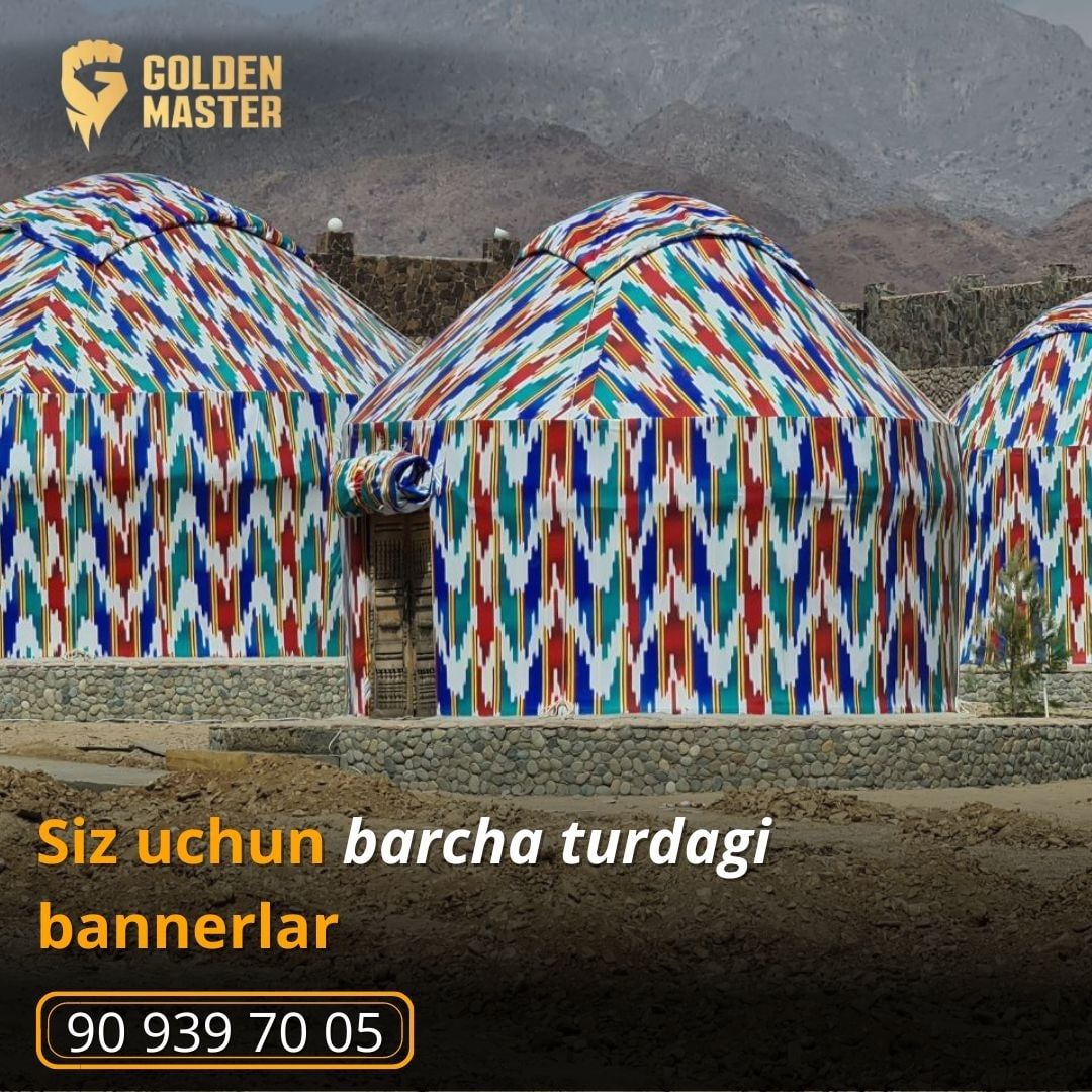 Banner tent soya setka