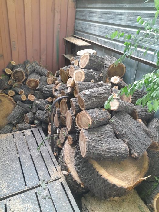 Дрова в чурках..