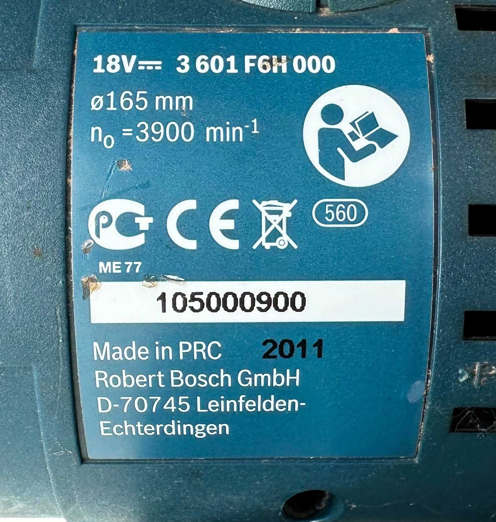 BOSCH GKS 18 V-Li - Акумулаторен ръчен циркуляр 18V перфектен!