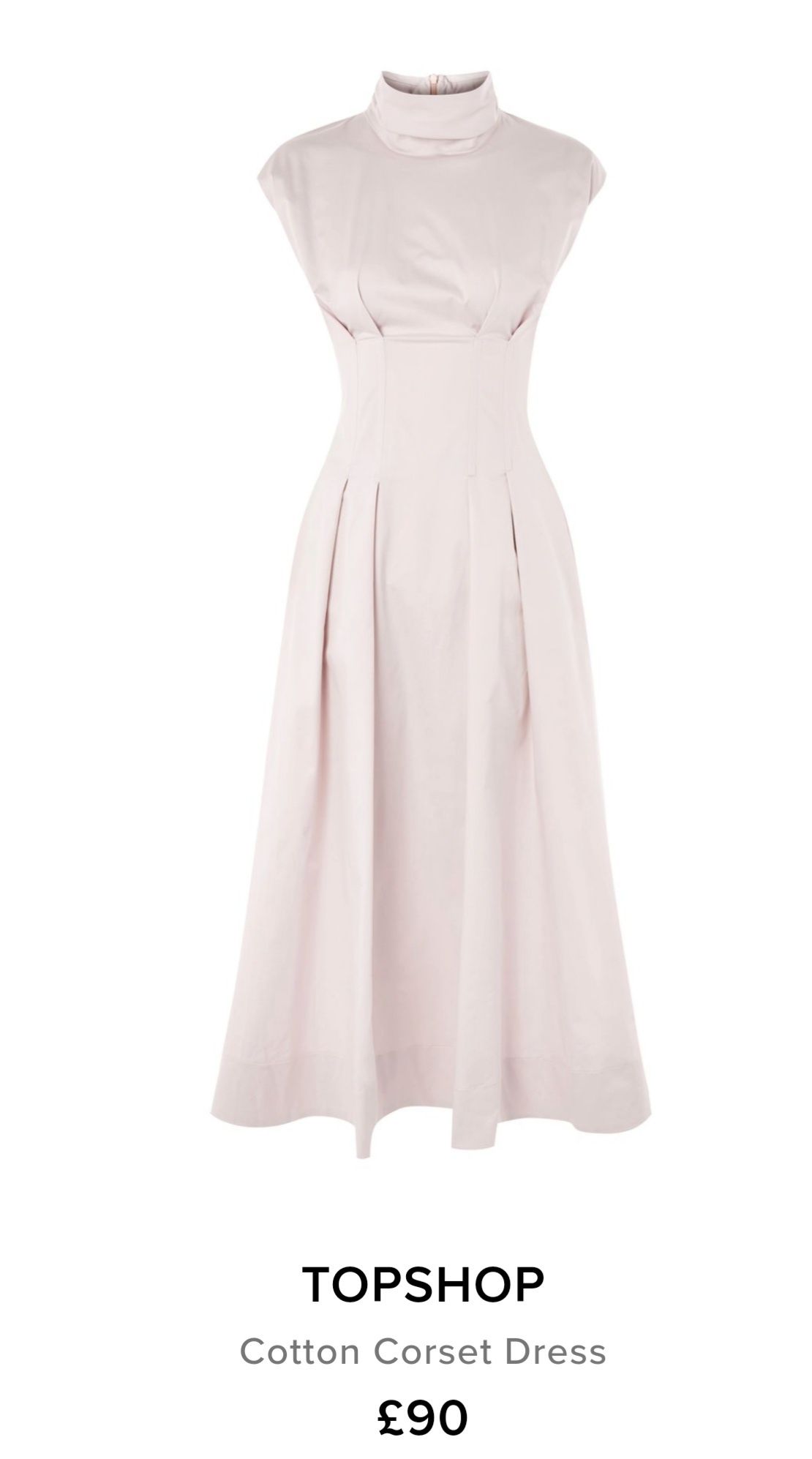 Rochie Topshop  roz pastel