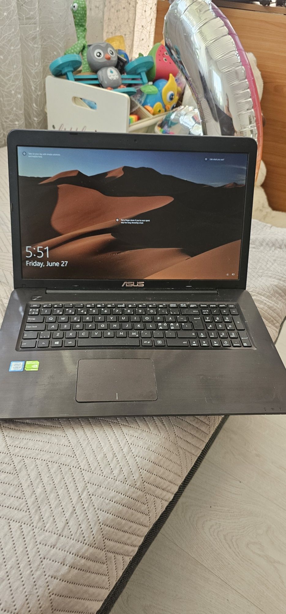 Laptop gaming Asus rog 16Gb ddr4 Gtx 4Gb ssd  DISPLAY 17  GTA CSGO