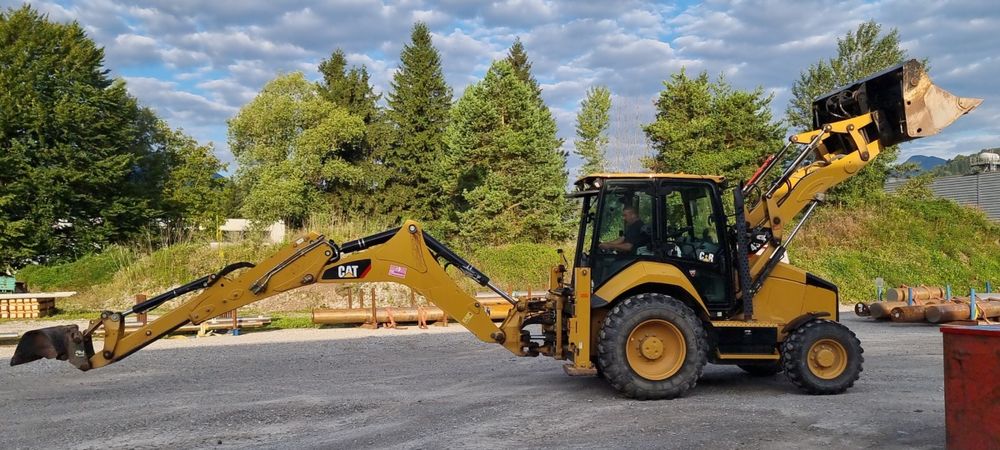 Buldoexcavator Caterpillar 432 la 300h Buldo excavator IMPECABILcaNOU