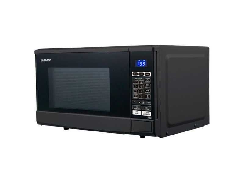 Микровълнова Фурна с Грил Sharp R670BK, 20L, 800W