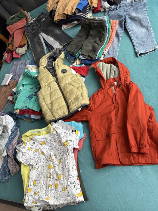 Haine baietel 98 Lot mare de imbracaminte