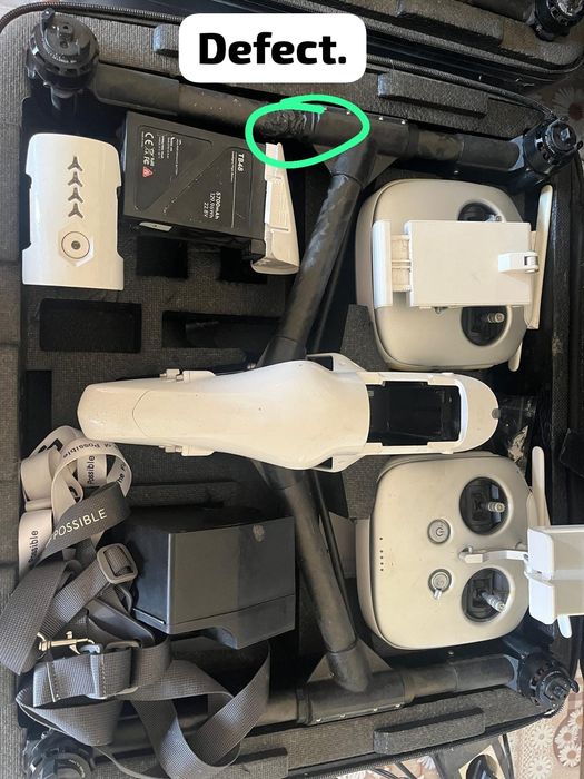 Vând drona DJI Inspire 1 generația 2 (plus una gen.1 defecta)