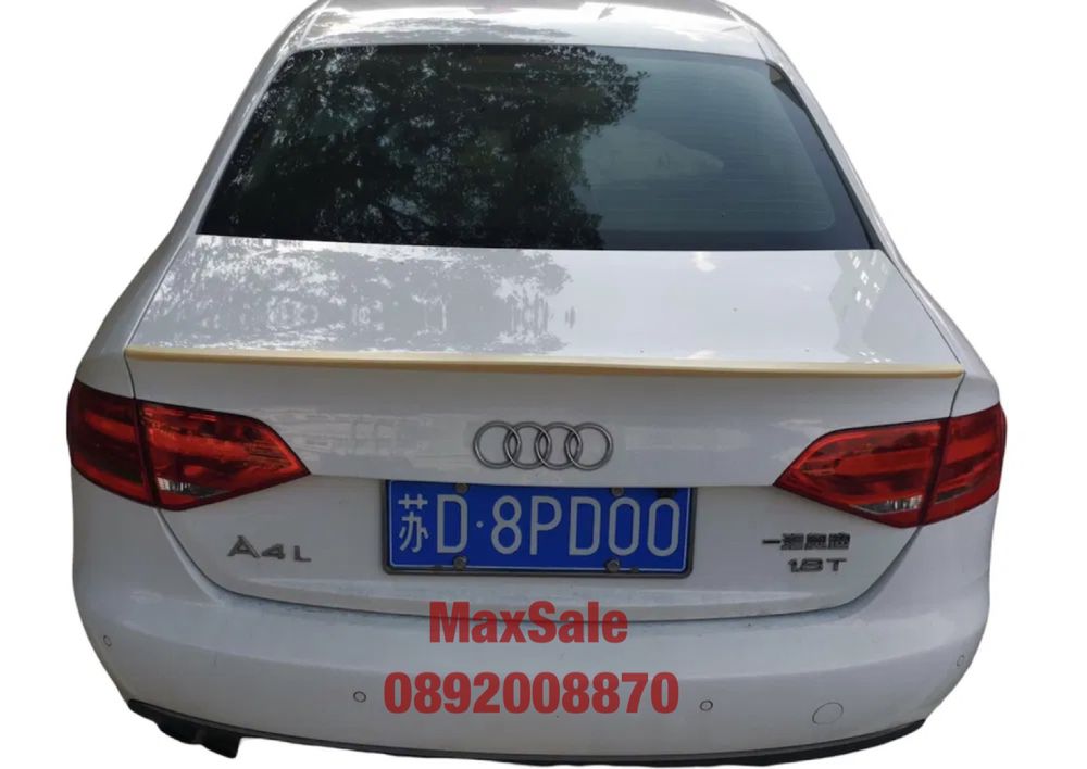 Лип спойлер багажник на Audi A4 B8 lip spoiler abt ауди а4 б8