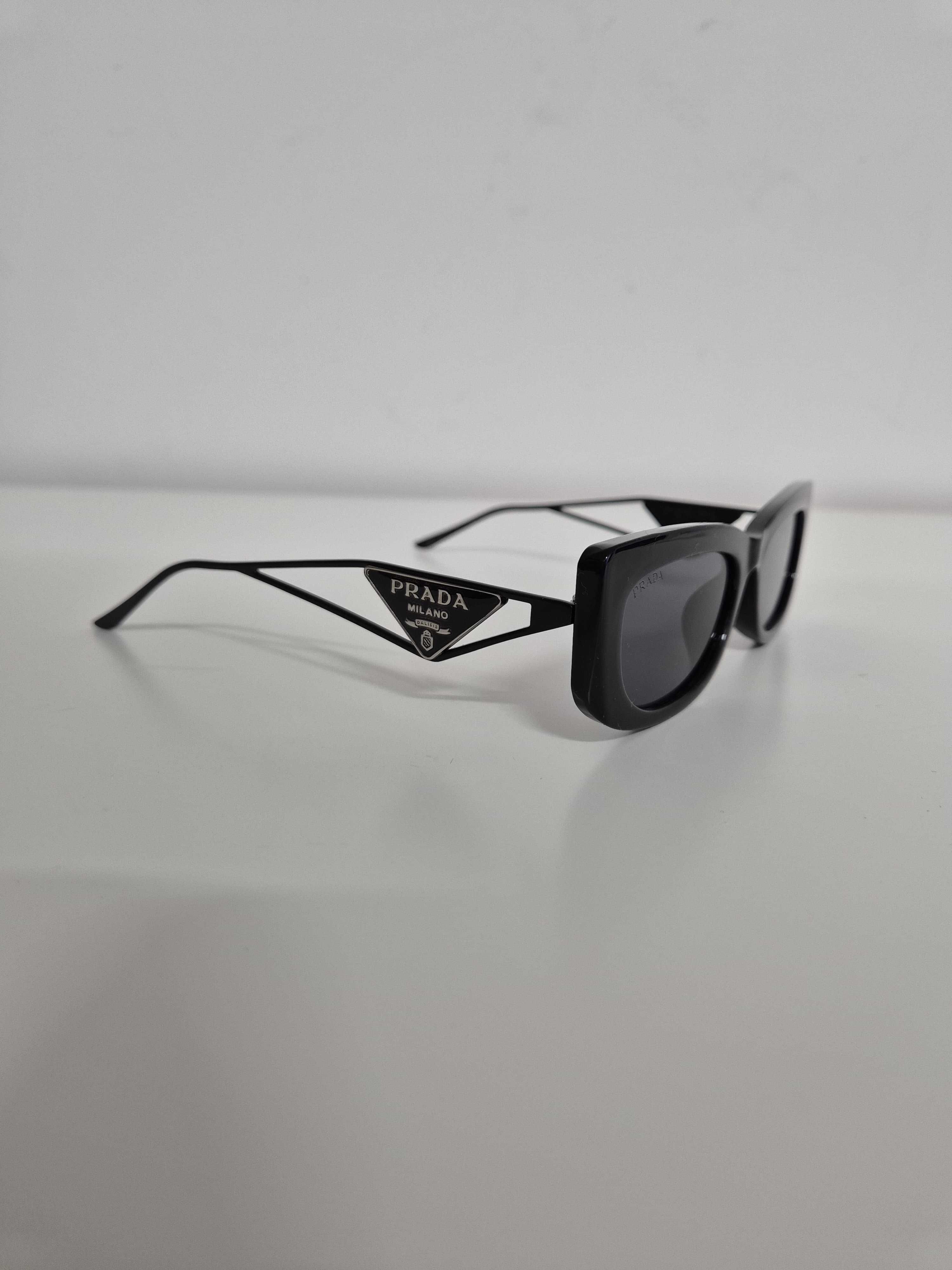 Ochelari de soare Prada Alb/Negru
