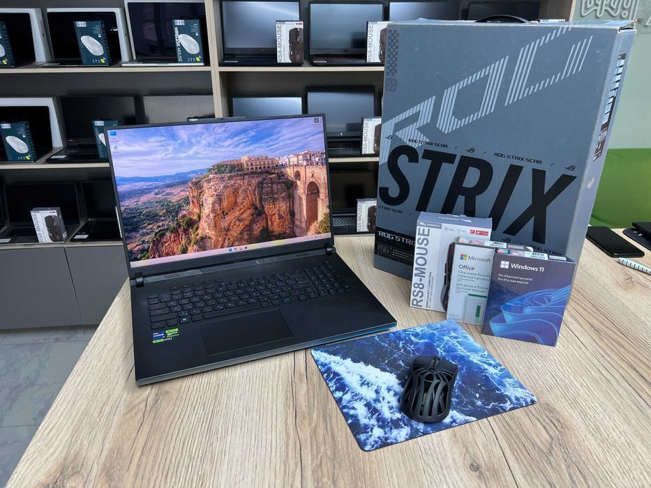 АСУС ROG Strix SCAR G18 i9 / RTX 4080 / 32ГБ флагман для Developers