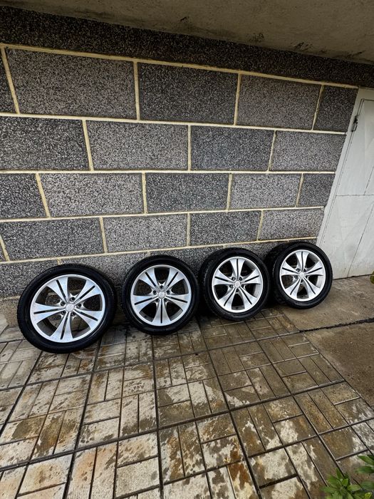 Джанти със зимни гуми pirelli 17цола за vw