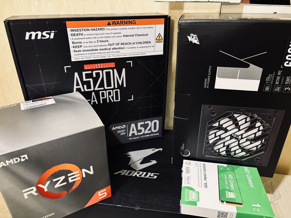 PC Gaming Ryzen 5 3600 / RX 5700 XT / 16GB / SSD 1TB / RGB