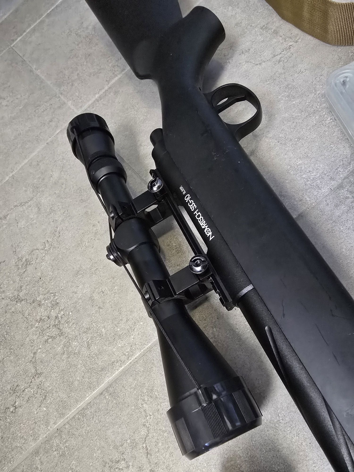 Airsoft SSG10 A1 Novritsch upgrade