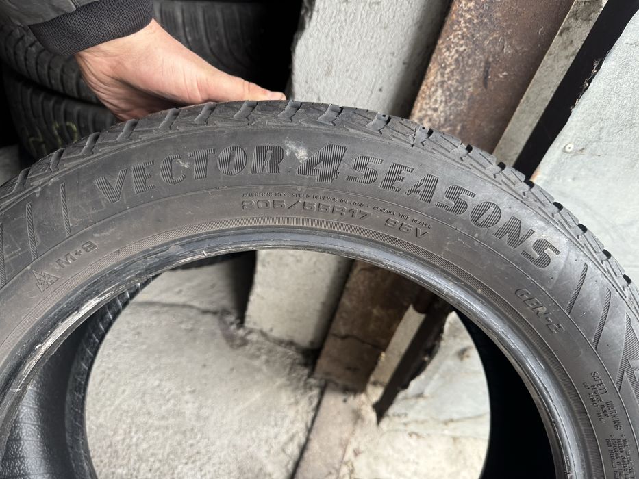 205/55/17 ALLSEASON , 2x GOODYEAR 2020