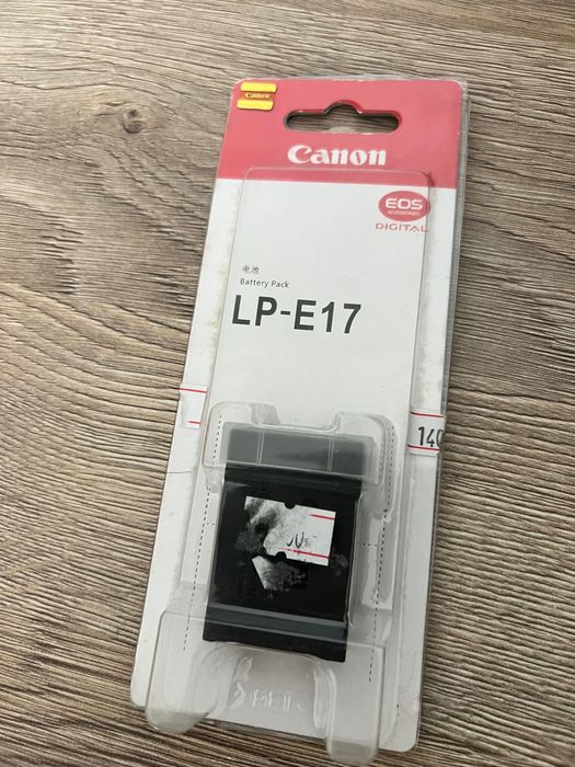 Батарея LP-E17 canon