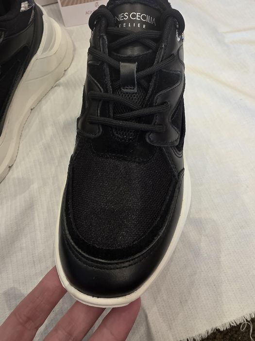 Pantofi casual Agnes Cecilua, noi, 38