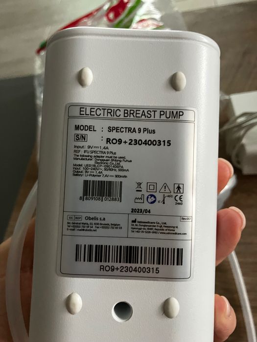 Pompa de muls electrică Spectra 9 Plus
